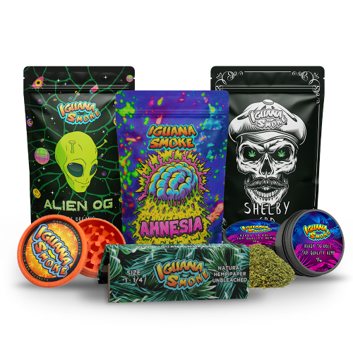 Offre de fumée CBD Iguana oferta pack cbd al por mayor