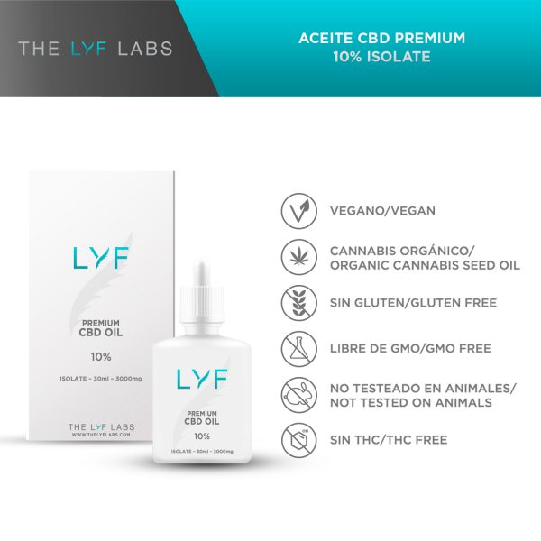 Aceite de CBD Isolate 30ml 10% CBD - Image 2