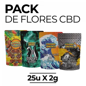 paquete flores cbd para tiendas x25