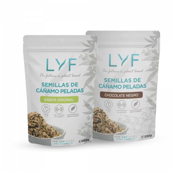 Semillas de Cáñamo Peladas LYF - Sabor Original (250g) – Image 4