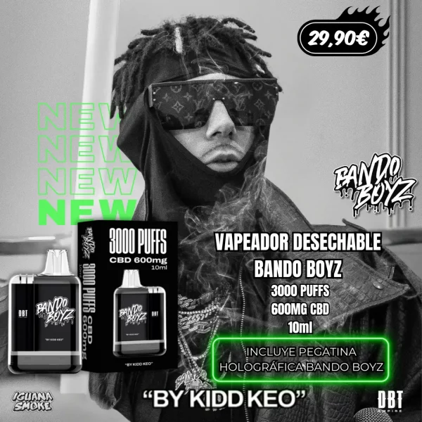 Vape Bando Boyz by Kidd Keo Limited Edition - Imagen 4