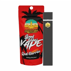 Vaper STV - Good Vibes Red Berries 1ml  (Sativanol)