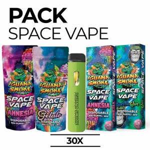 Pack 30 Vapes de E8H, STV o 10OH - Space Vape 2ml