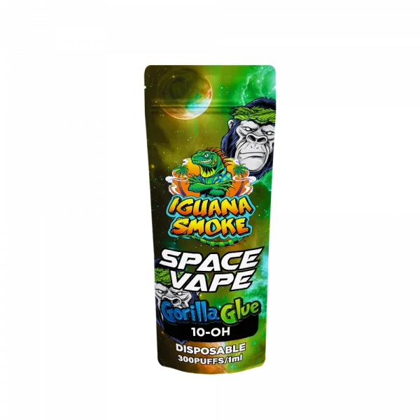 Vaper 10-OH 90% Space Vape Gorilla Glue 1ml - Image 2