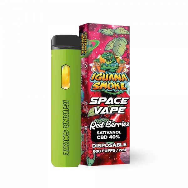 Vaper STV – Space Vape Red Berries 2ml (Sativanol) - immagine 4