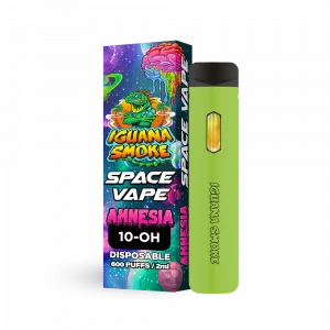 Caja más vaper verde Amnesia 10-OH 2ml dcha