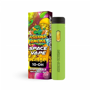 Caja más vaper verde Mango 10-OH 2ml dcha