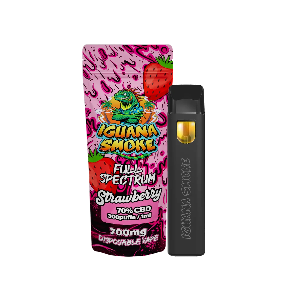 Bolsa Vape Full Spectrum Strawberry con vape 1ml