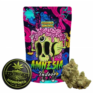 Flor CBD Indoor Amnesia hidroponica mayorista bolsa moneda y cogollo