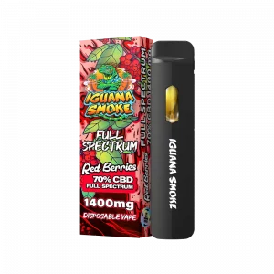 Mockup caja y pod Red Berries der