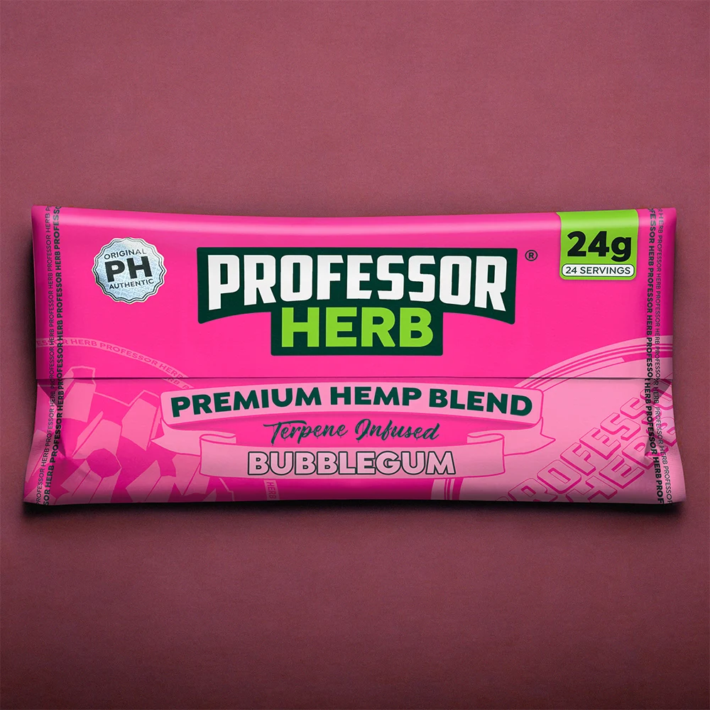 Professor herb hemp blend 24g Bubblegum