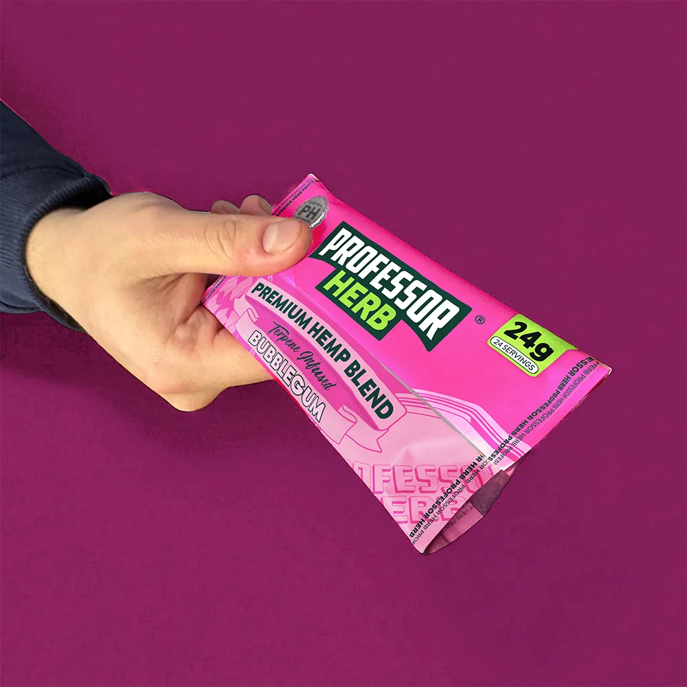 Professor herb hemp blend 24g Bubblegum